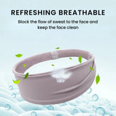 Moisture-Wicking Elastic Sports Headband for Men & Women